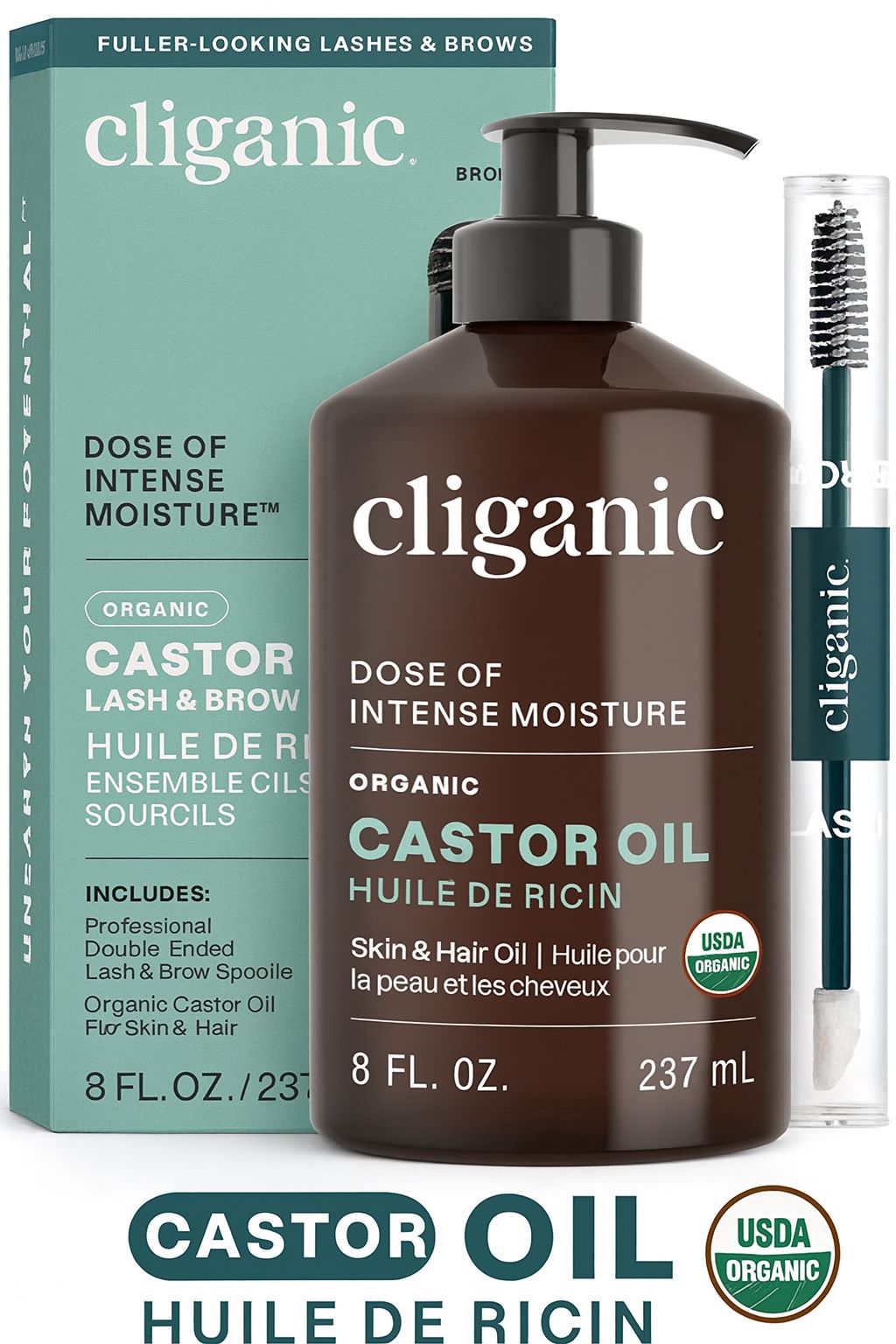 Aceite de Ricino Cliganic 237Ml