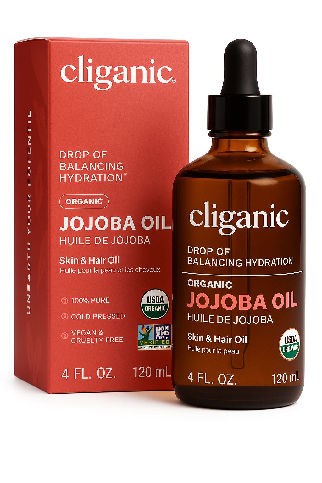 Aceite de jojoba Cliganic 120Ml