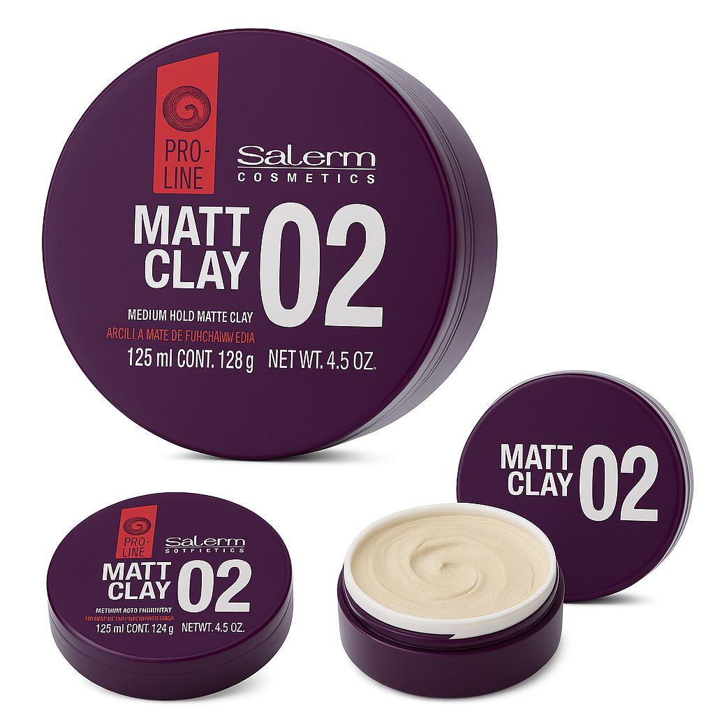 Cera Salerm 02 Mat Clay Arcilla 125Ml