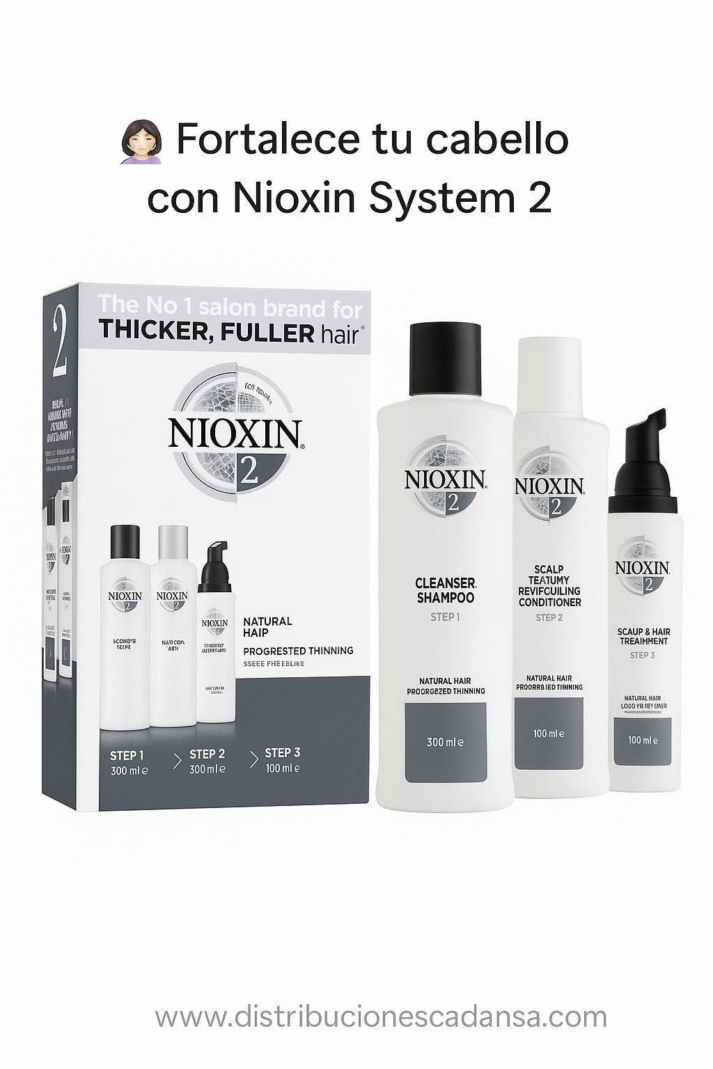 Kit Anticaida Nioxin Sistema 2