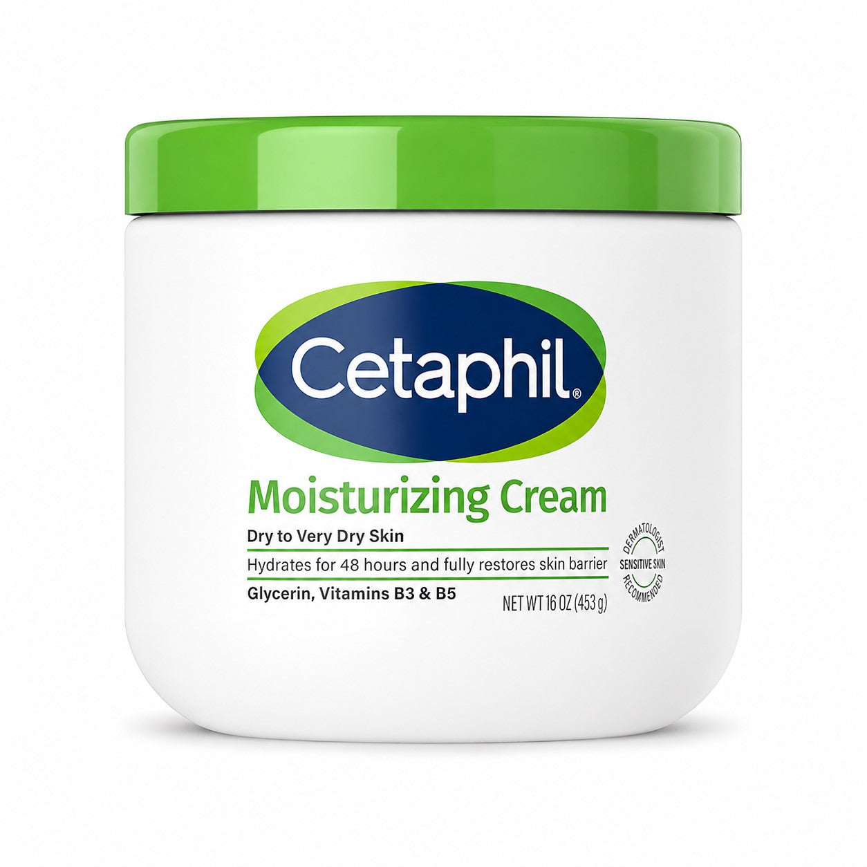 Crema Hidratante Cetaphil Piel sensible o seca 453gr