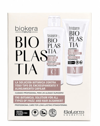 Kit Biokera Bioplastia Shampoo 300ml  + Mascarilla 200ml