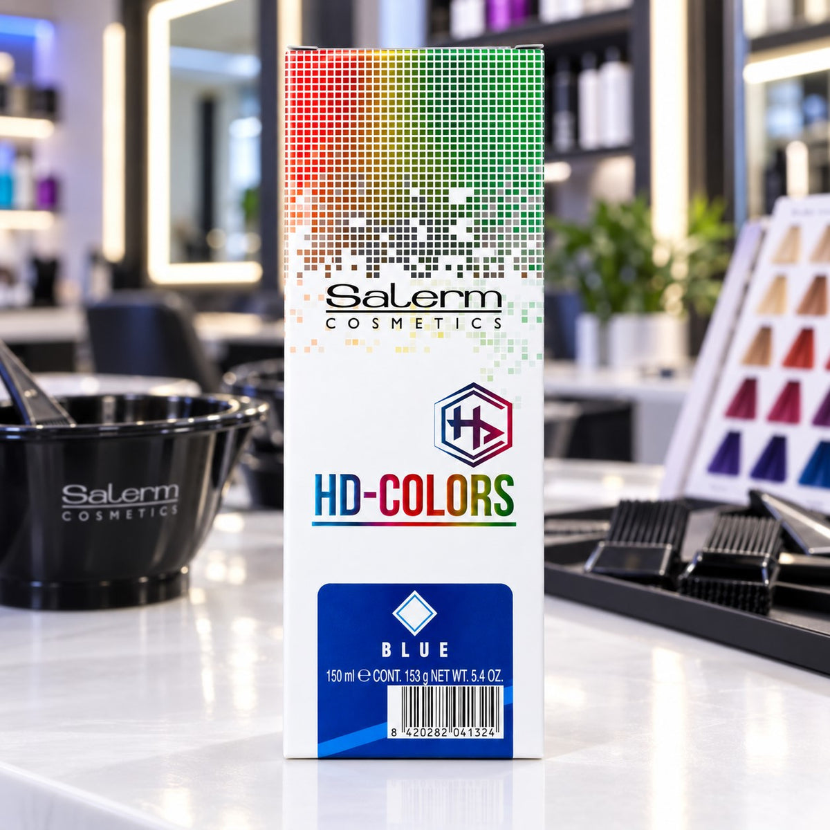Tinte Fantasía Azul Salerm Cosmetics HD Colors 150 ml