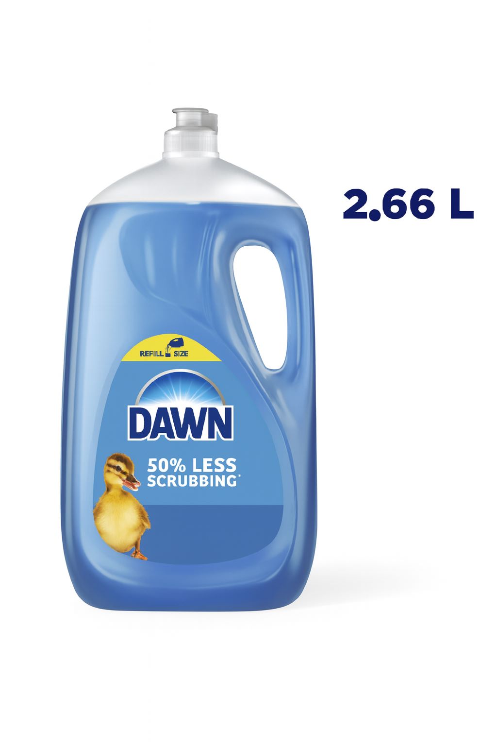 Dawn Lavaplatos Líquido Original 2.66L ultra concentrado quita grasa