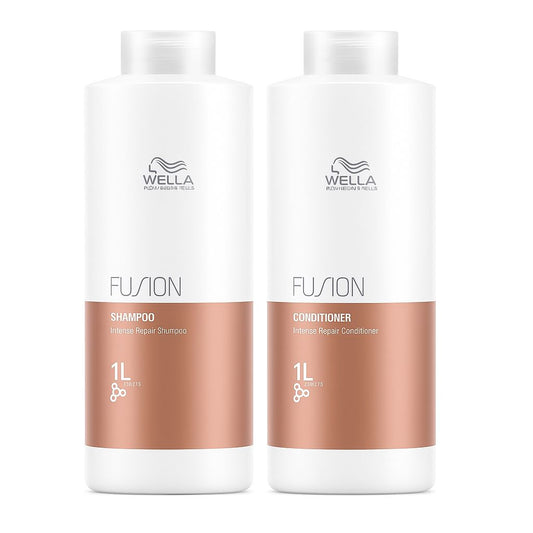 ✨Wella Fusion Shampoo + Acondicionador 1L Cabello Dañado