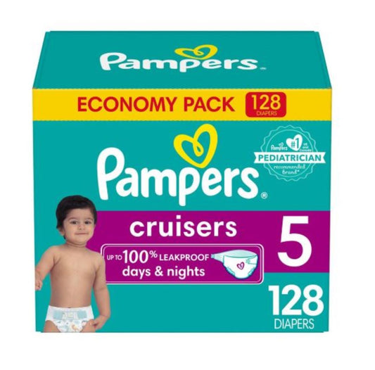 Pañales Pampers 5 X 128 Unds