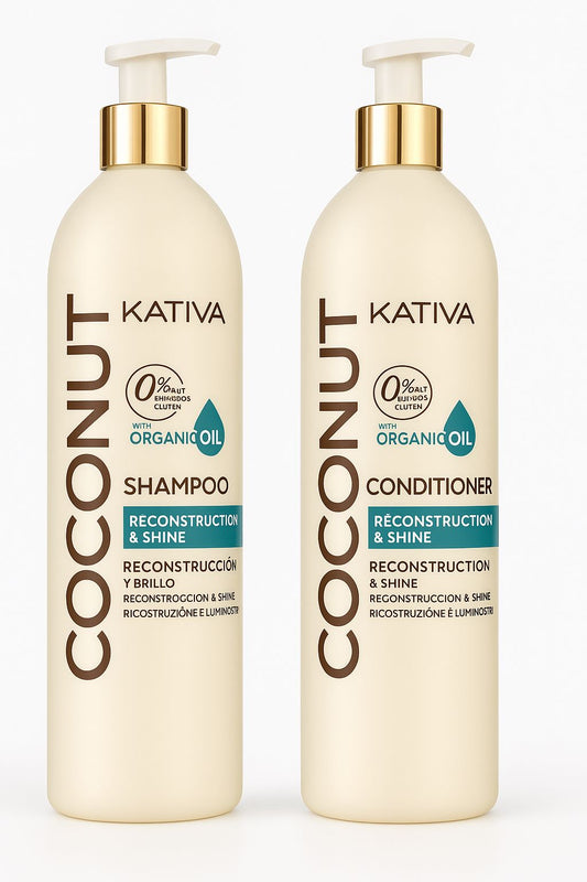 Kit Kativa Shampoo + Acondicionador Coconut 2L
