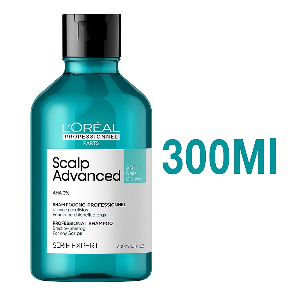 Shampoo Scalp Anti Grasa Loreal 300 Ml