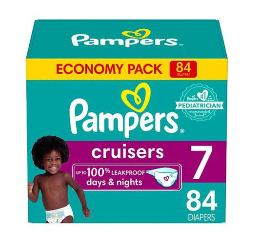 Pañales Pampers Cruiser 7x84und
