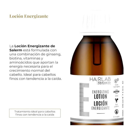 Loción Anticaida Energizante Salerm Hairlab 120ml