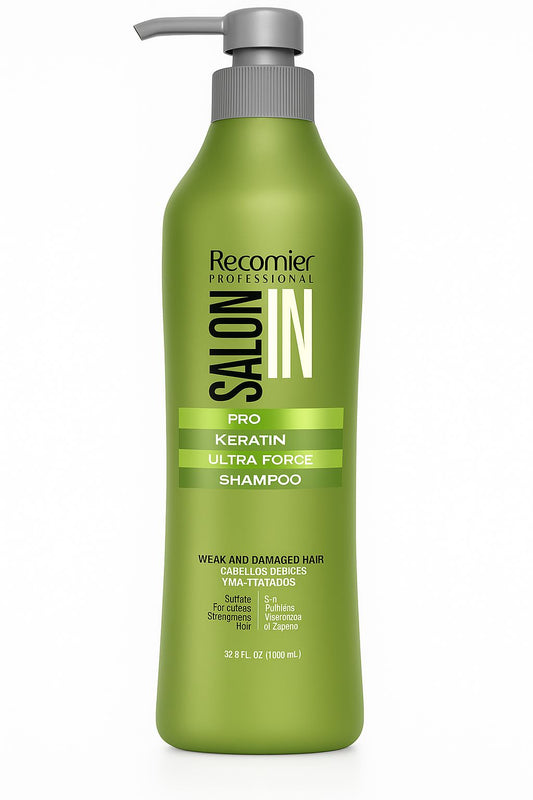 Shampoo Recamier  Keratin Ultra Force Salon In 1L