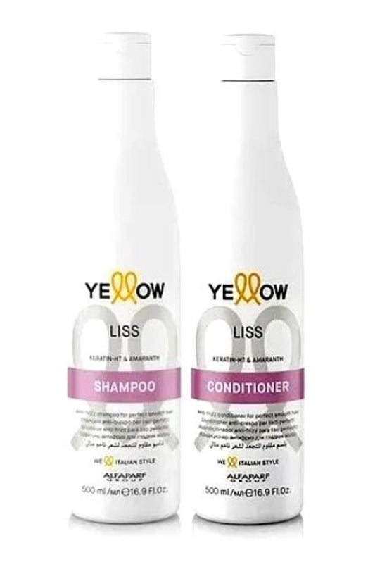 Alfaparf Yellow Liss Shampo Y Acondicionador Keratina
