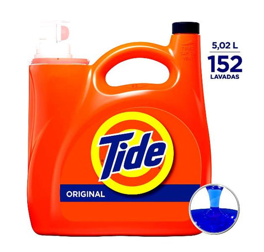 Detergente Tide Líquido 5.02L