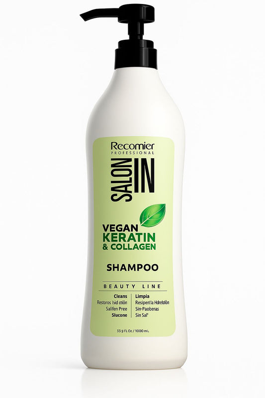 Shampoo Recamier Vegan Keratin Collagen x 1L