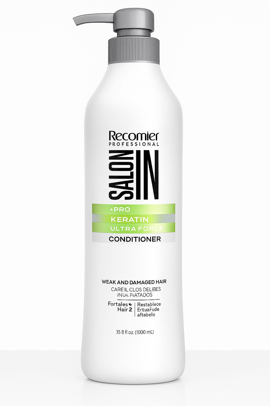 Acondicionador Recamier  Keratin Ultra Force Salon In 1L