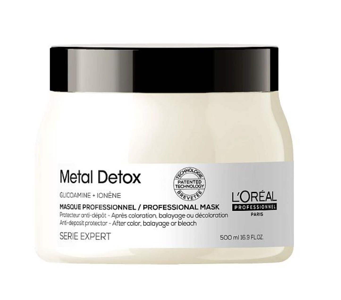 Mascarilla Loréal Metal Detox 500Ml
