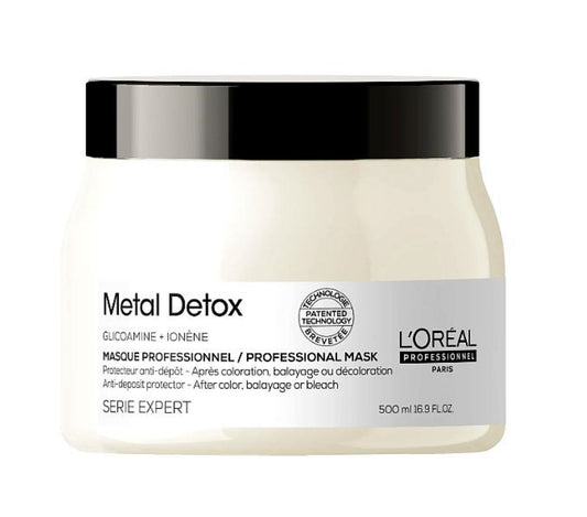 Mascarilla Loréal Metal Detox 500Ml