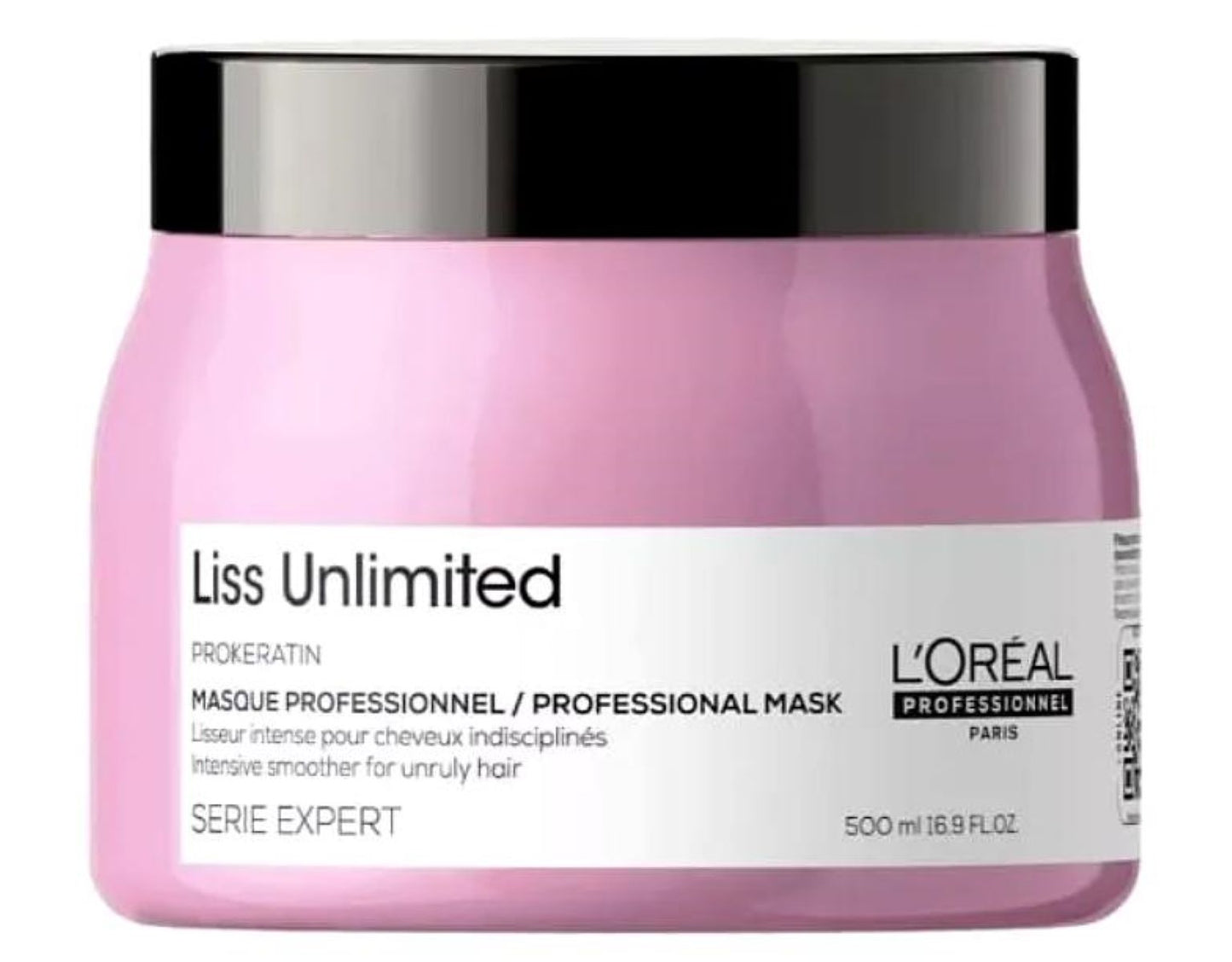 Mascarilla Loreal Liss Unlimited 500ML