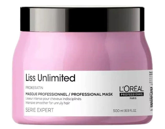 Mascarilla Loreal Liss Unlimited 500ML