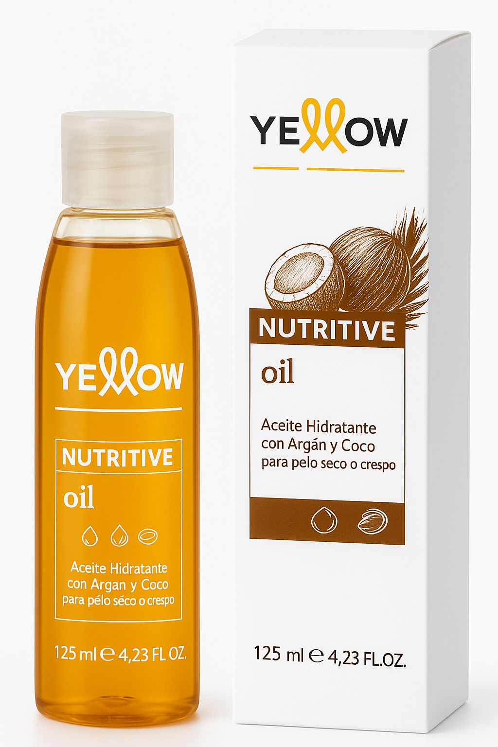 Aceite Nutritivo Coco Y Argan Yellow 120Ml