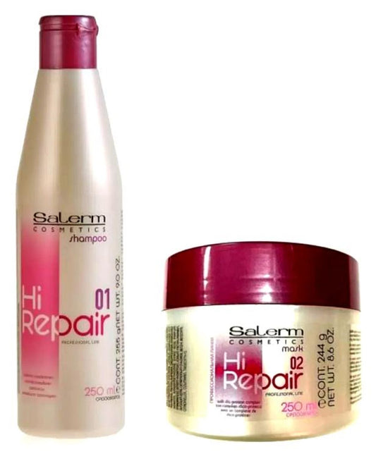 Shampoo + Mascarilla Salerm Hi Repair