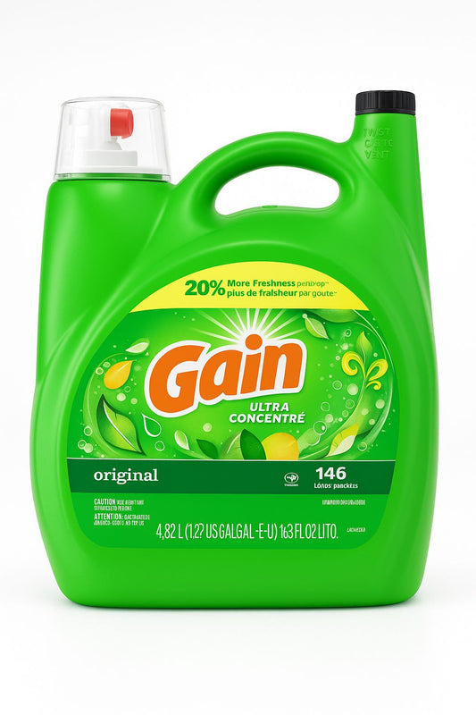 Detergente Líquido Gain Ropa 4.82 L