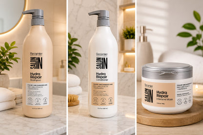 Recamier Kit Hydra Shampoo 1l + Acond 1l + Mask 300ml