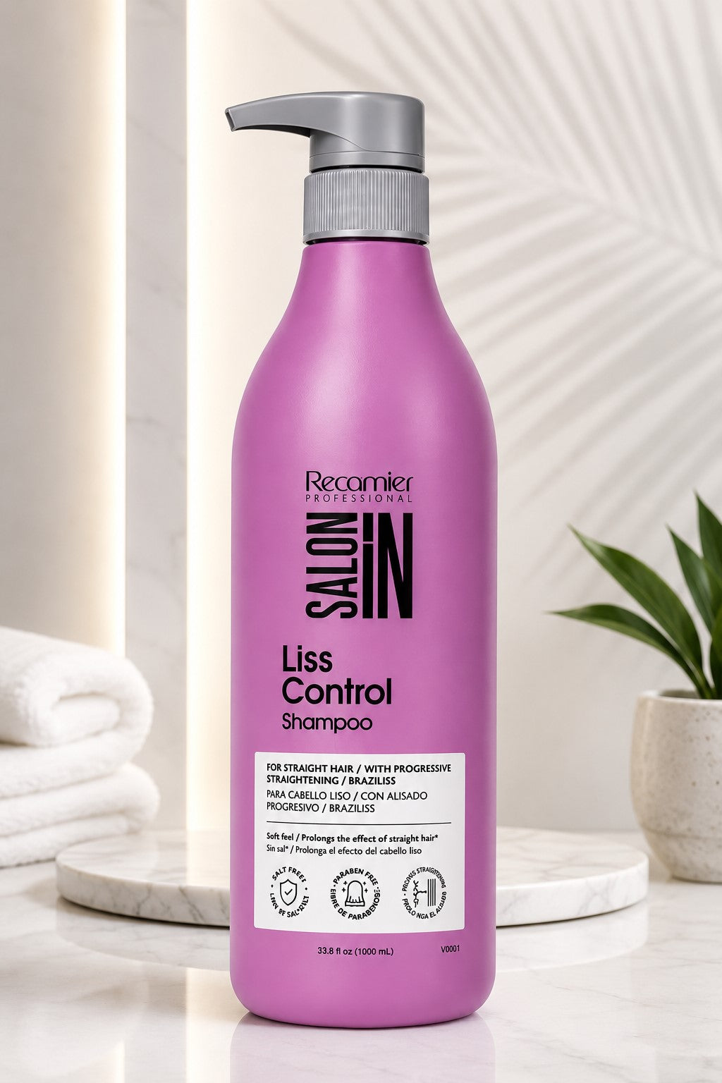 Shampoo Recamier Liss Control 1L