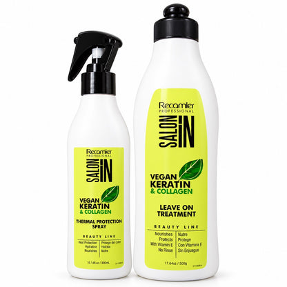 Kit Recamier Vegan Termoprotector 300ml + Tratamiento 500g
